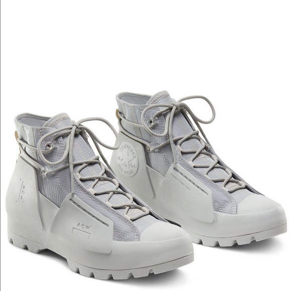 A-COLD-WALL* x Converse CTAS Lugged Hi 168177C Gray Violet/Black Women’s Size 9 - Picture 11 of 14